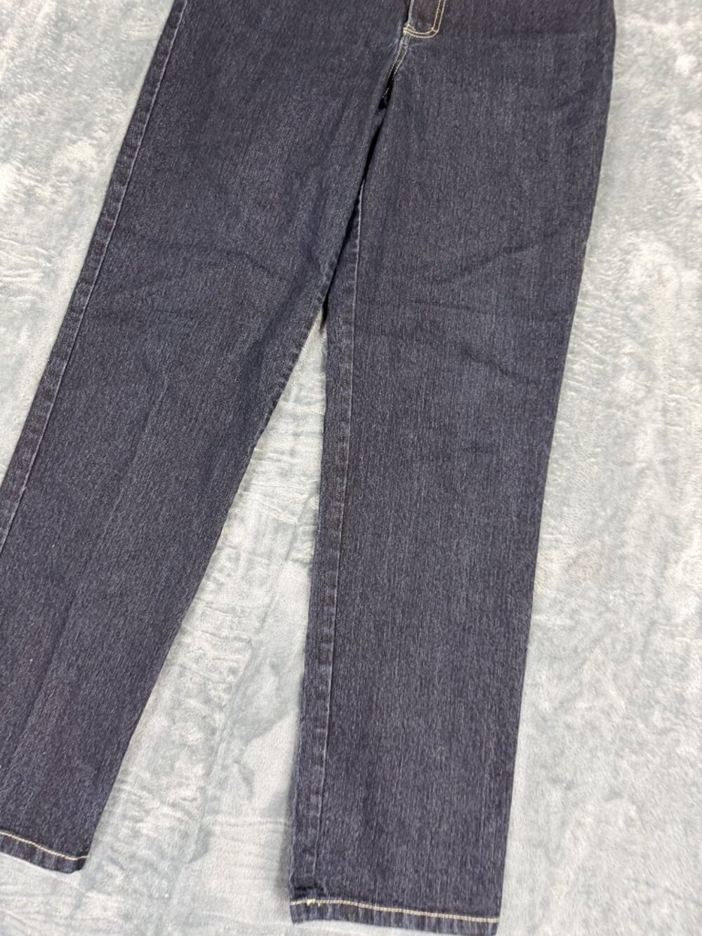 Gloria Vanderbilt Amanda Tapered Leg Dark Wash Jeans Size 14  Stretch Denim - Picture 2 of 10